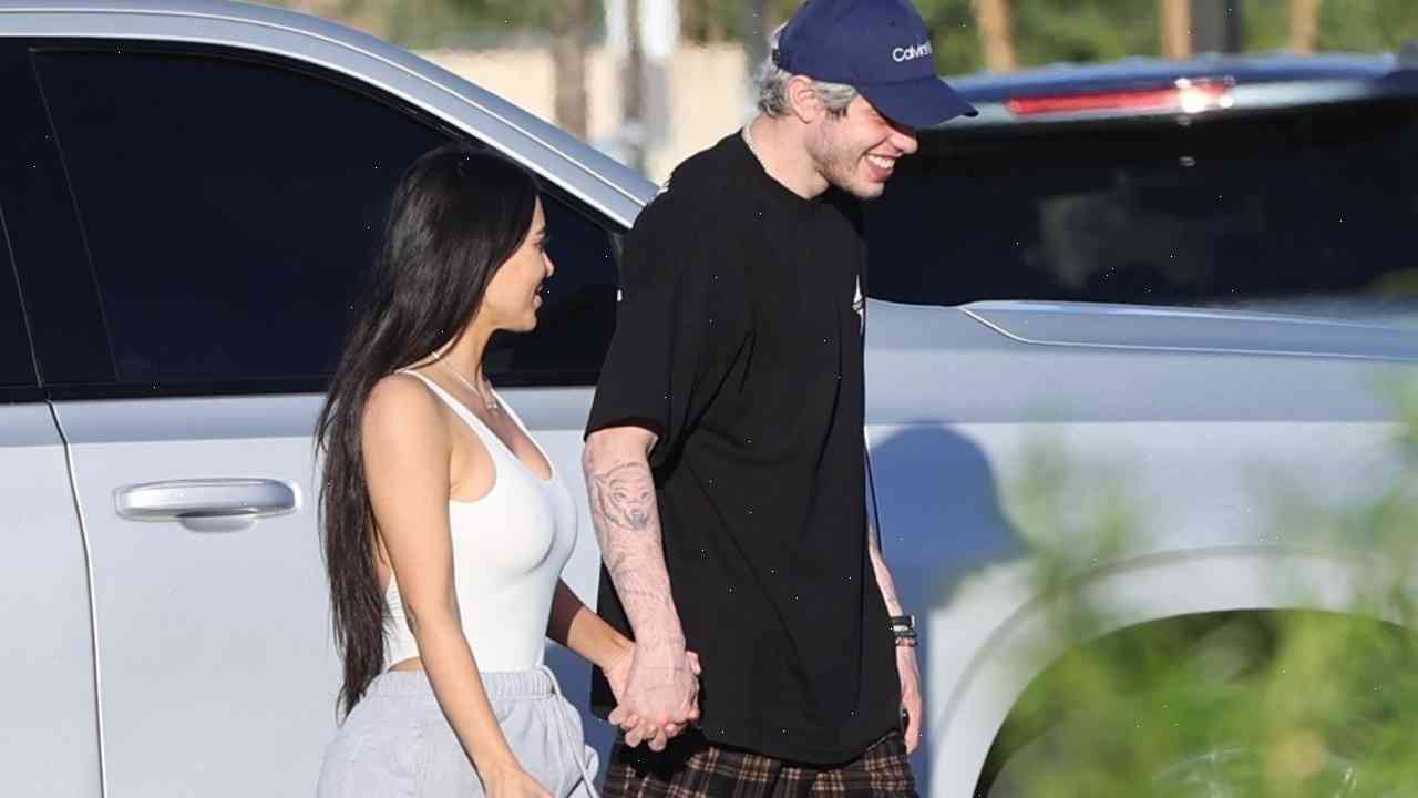 Kim Kardashian, Pete Davidson Step Out For Lunch in Los Angeles